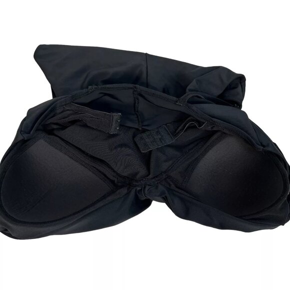 Disney Parks Black Mickey Mouse Adjustable Strap One Piece Swimsuit Size S - Picture 11 of 16